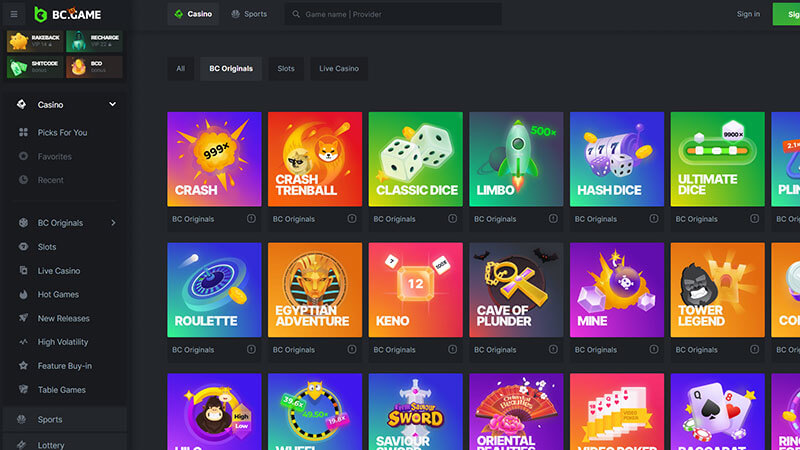 BC.Game Casino A Premier Destination for Crypto Gambling